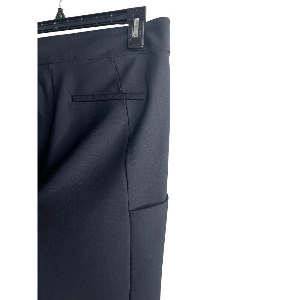 Athleta Stellar Straight Crop Pants Womens Black Stretch Size 8 - Picture 5 of 13